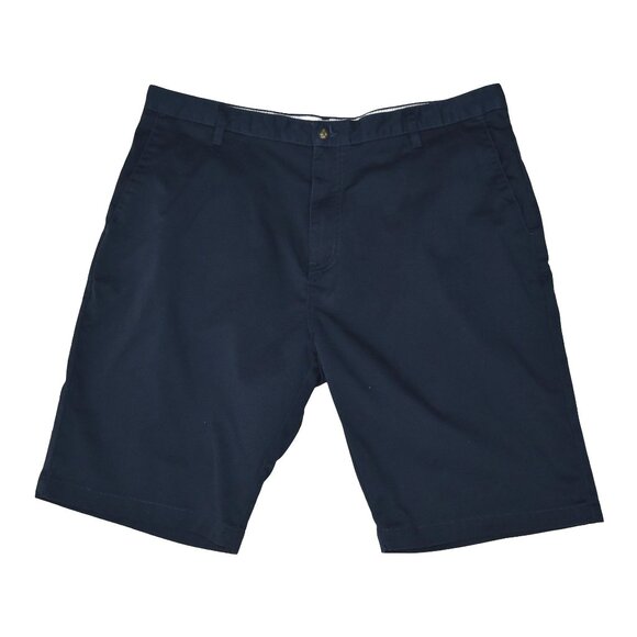 Volcom Navy Chino Shorts Size 40 Skatecore Casual Coastal Prep - Picture 1 of 8